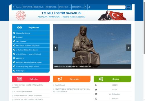 ANTALYA / MANAVGAT - Hayme Hatun Anaokulu