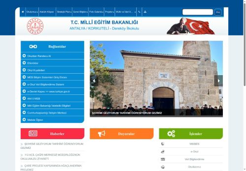 ANTALYA / KORKUTELİ - Dereköy İlkokulu