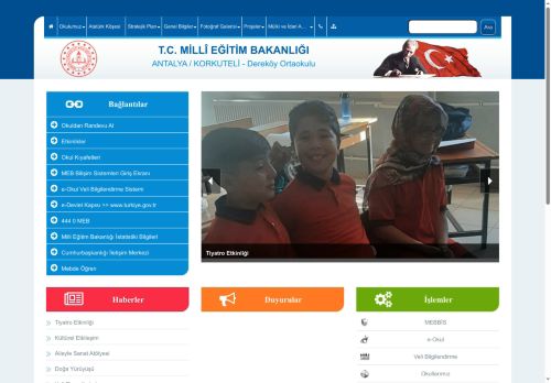 ANTALYA / KORKUTELİ - Dereköy Ortaokulu