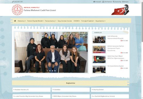 ANTALYA / KORKUTELİ - Fatma Mehmet Cadıl Fen Lisesi