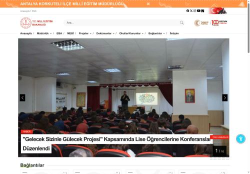 MEB ANTALYA - KORKUTELİ İLÇE MİLLÎ EĞİTİM MÜDÜRLÜĞÜ