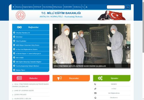 ANTALYA / KORKUTELİ - Kızılcadağ İlkokulu