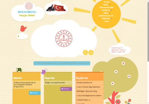 ANTALYA / KORKUTELİ - Kozağacı İlkokulu