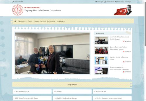 ANTALYA / KORKUTELİ - Zeynep Mustafa Kemer Ortaokulu