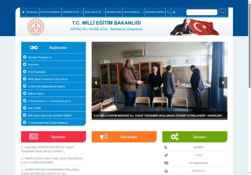 ANTALYA / KUMLUCA - Barbaros Ortaokulu