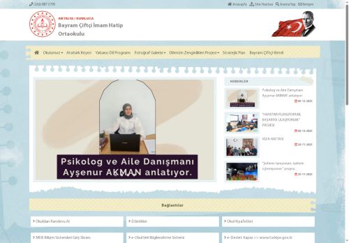 ANTALYA / KUMLUCA - Bayram Çiftçi İmam Hatip Ortaokulu