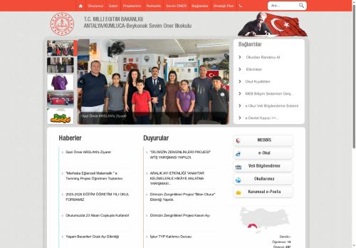 ANTALYA / KUMLUCA - Beykonak Sevim Öner İlkokulu