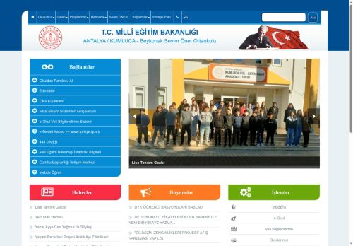 ANTALYA / KUMLUCA - Beykonak Sevim Öner Ortaokulu