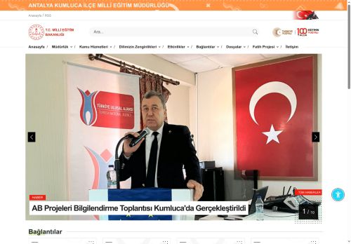 MEB ANTALYA - KUMLUCA İLÇE MİLLÎ EĞİTİM MÜDÜRLÜĞÜ