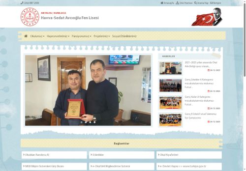 ANTALYA / KUMLUCA - Havva-Sedat Avcıoğlu Fen Lisesi