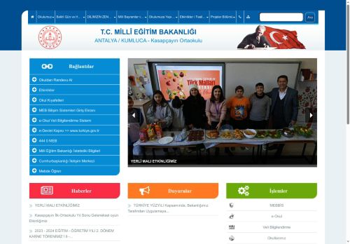 ANTALYA / KUMLUCA - Kasapçayırı Ortaokulu