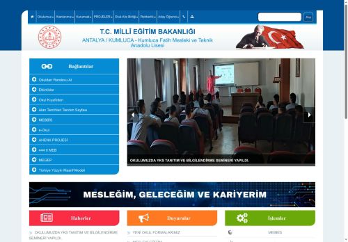 ANTALYA / KUMLUCA - Kumluca Fatih Mesleki ve Teknik Anadolu Lisesi