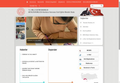 ANTALYA / KUMLUCA - Kumluca Sarıcasu Özel Eğitim Meslek Okulu