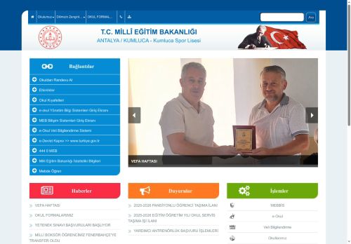 ANTALYA / KUMLUCA - Kumluca Spor Lisesi