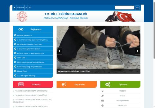 ANTALYA / MANAVGAT - Altınkaya İlkokulu