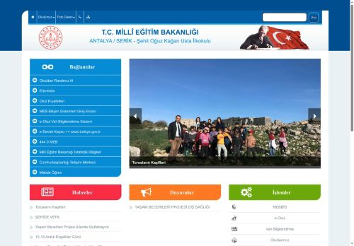 ANTALYA / SERİK - Şehit Oğuz Kağan Usta İlkokulu