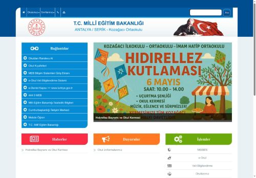 ANTALYA / SERİK - Kozağacı Ortaokulu