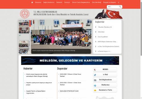 ANTALYA / SERİK - Serik İbn-i Sina Mesleki ve Teknik Anadolu Lisesi