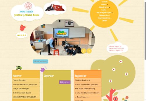 ANTALYA / SERİK - Şehit Barış Akkabak İlkokulu