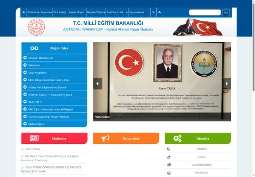 ANTALYA / MANAVGAT - Kızılot Ahmet Yaşar İlkokulu