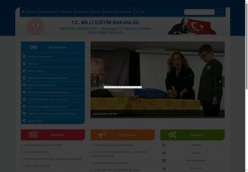 ANTALYA / MANAVGAT - Manavgat 15 Temmuz Şehitler İmam Hatip Ortaokulu