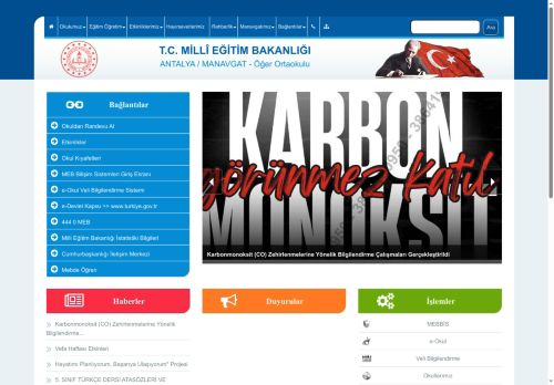 ANTALYA / MANAVGAT - Öğer Ortaokulu