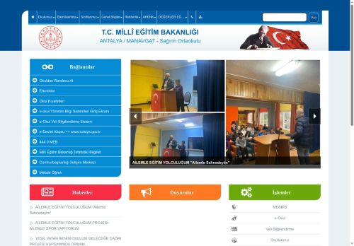 ANTALYA / MANAVGAT - Sağırin Ortaokulu