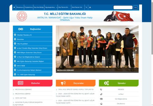 ANTALYA / MANAVGAT - Şehit Uğur Yıldız İmam Hatip Ortaokulu