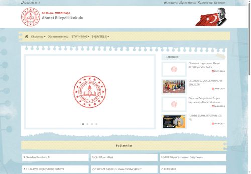 ANTALYA / MURATPAŞA - Ahmet Bileydi İlkokulu