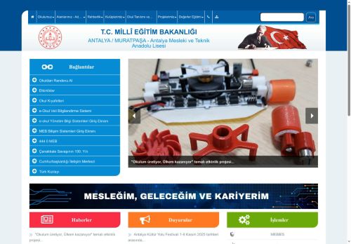 ANTALYA / MURATPAŞA - Antalya Mesleki ve Teknik Anadolu Lisesi