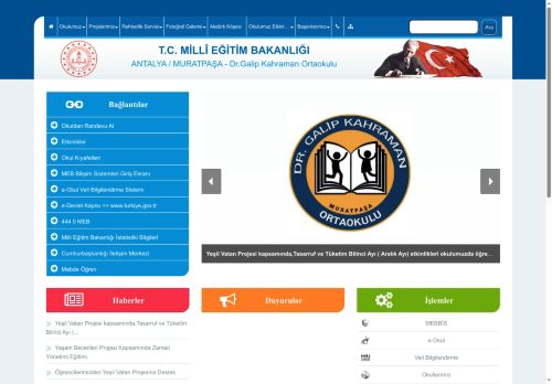 ANTALYA / MURATPAŞA - Dr.Galip Kahraman Ortaokulu