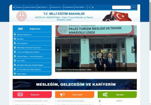 Falez Turizm Mesleki ve Teknik Anadolu Lisesi - ANTALYA / MURATPAŞA