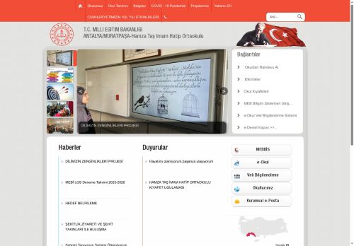 ANTALYA / MURATPAŞA - Hamza Taş İmam Hatip Ortaokulu