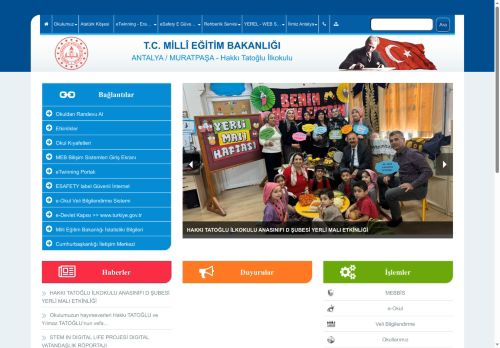 ANTALYA / MURATPAŞA - Hakkı Tatoğlu İlkokulu