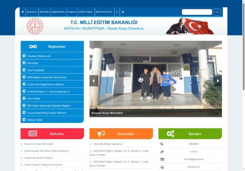 ANTALYA / MURATPAŞA - Hasan Kaya Ortaokulu