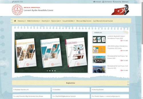 ANTALYA / MURATPAŞA - Levent Aydın Anadolu Lisesi