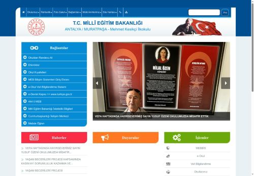 ANTALYA / MURATPAŞA - Mehmet Kesikçi İlkokulu