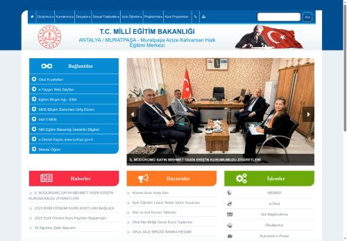 ANTALYA / MURATPAŞA - Muratpaşa Azize Kahraman Halk Eğitimi Merkezi