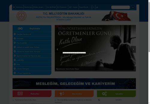 ANTALYA / MURATPAŞA - Muratpaşa Mesleki ve Teknik Anadolu Lisesi