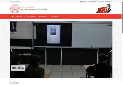ANTALYA / MURATPAŞA - Mustafa Asım Cula Ortaokulu