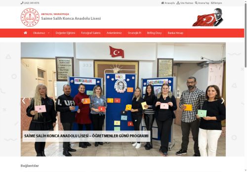 ANTALYA / MURATPAŞA - Saime Salih Konca Anadolu Lisesi