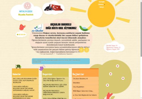 ANTALYA / SERİK - Akçaalan Anaokulu