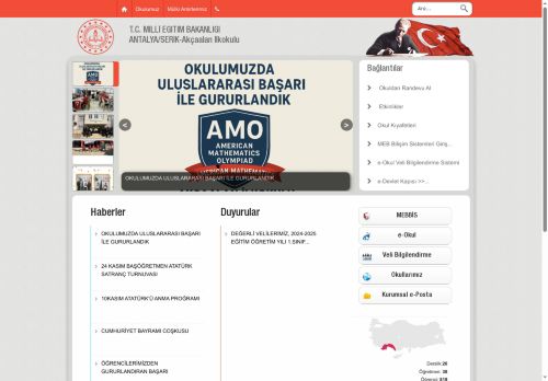 ANTALYA / SERİK - Akçaalan İlkokulu