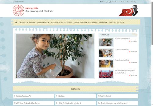 ANTALYA / SERİK - Aşağıkocayatak İlkokulu