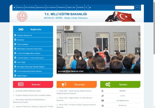 ANTALYA / SERİK - Belek Limak Ortaokulu