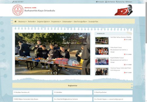 ANTALYA / SERİK - Burhanettin Kaya Ortaokulu