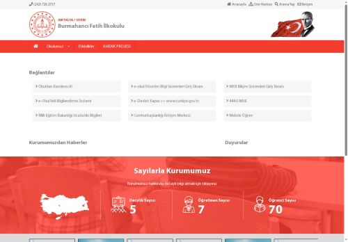 ANTALYA / SERİK - Burmahancı Fatih İlkokulu