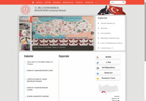 ANTALYA / SERİK - Cumhuriyet İlkokulu