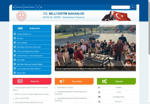 ANTALYA / SERİK - Deniztepesi Ortaokulu