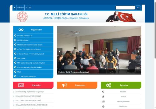 ARTVİN / KEMALPAŞA - Köprücü Ortaokulu